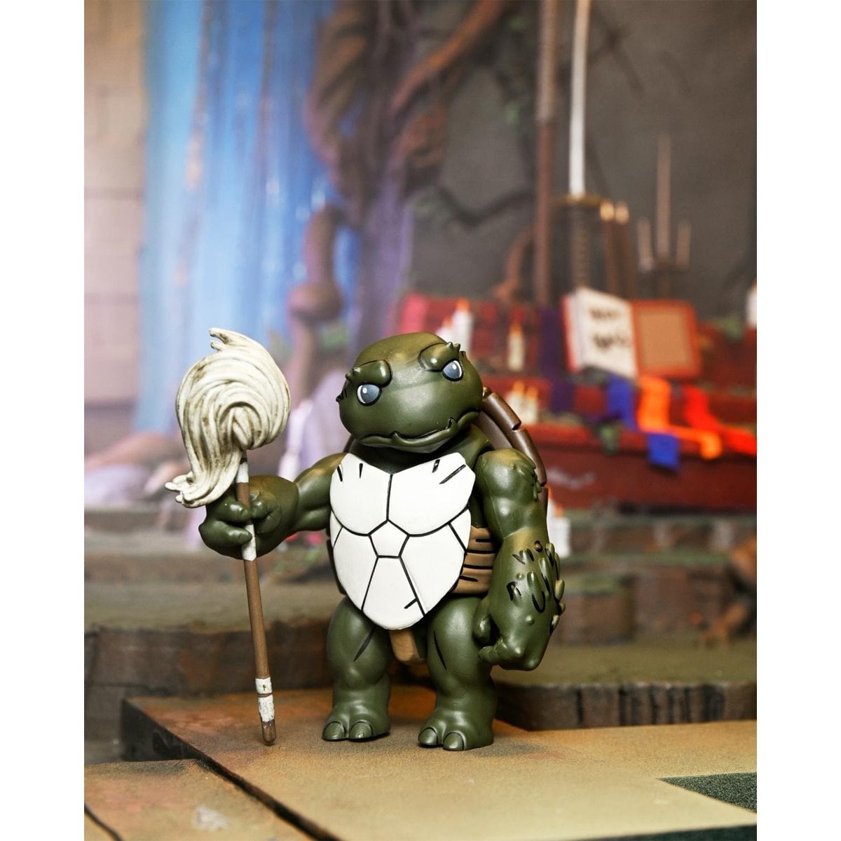 Teenage Mutant Ninja Turtles The Last Ronin The Lost Years Casey Marie with Baby Odyn and Uno 7-Inch Scale Action Figure