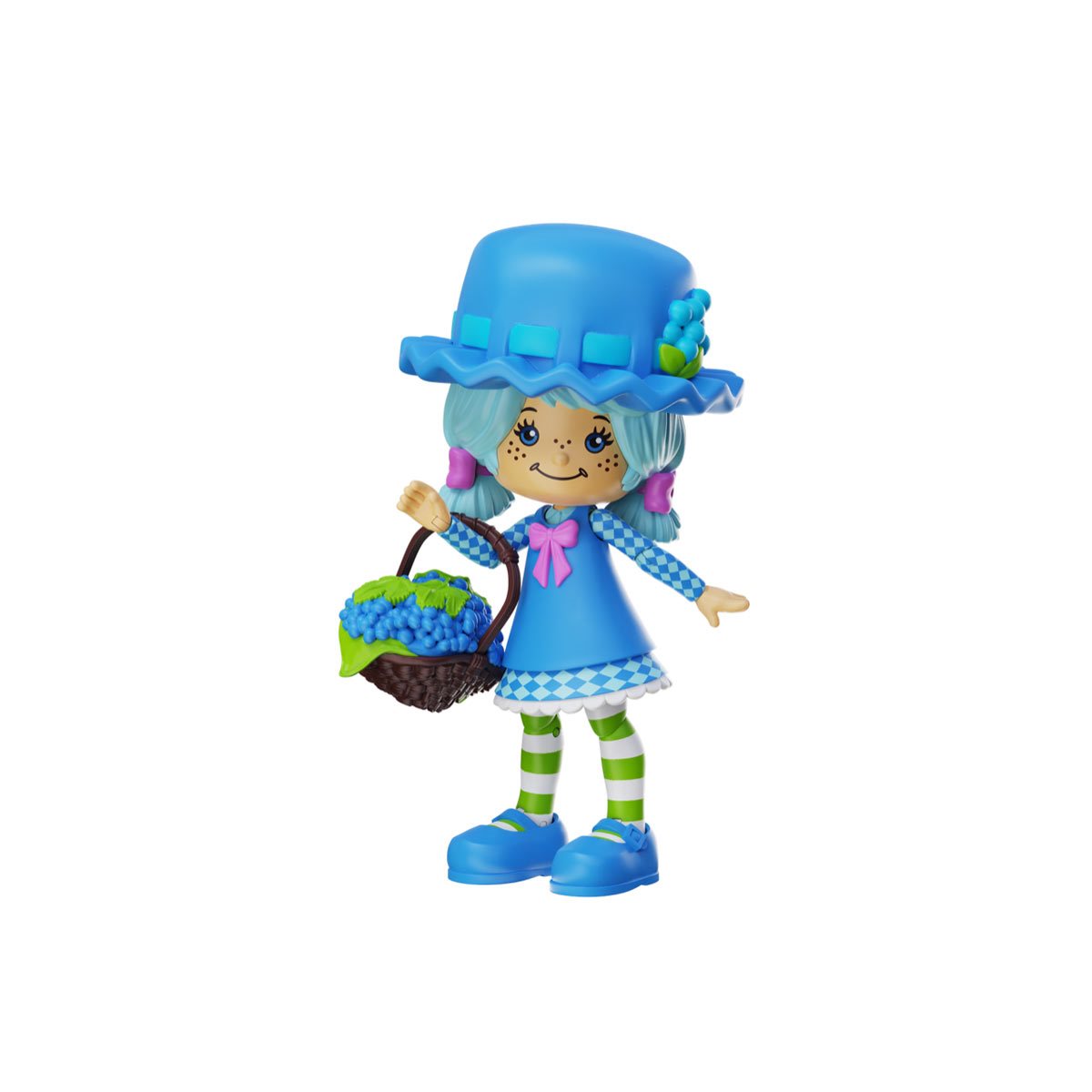 Strawberry Shortcake Wave 2 Blueberry Muffin and Cheesecake Mouse Action Figure