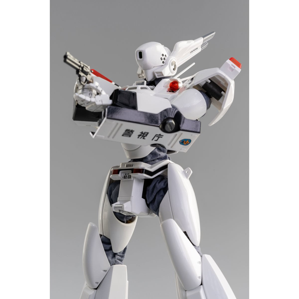 Mobile Police Patlabor Ingram Unit 2 ROBO-DOU 1:35 Scale Action Figure with Unit 3 Attachment