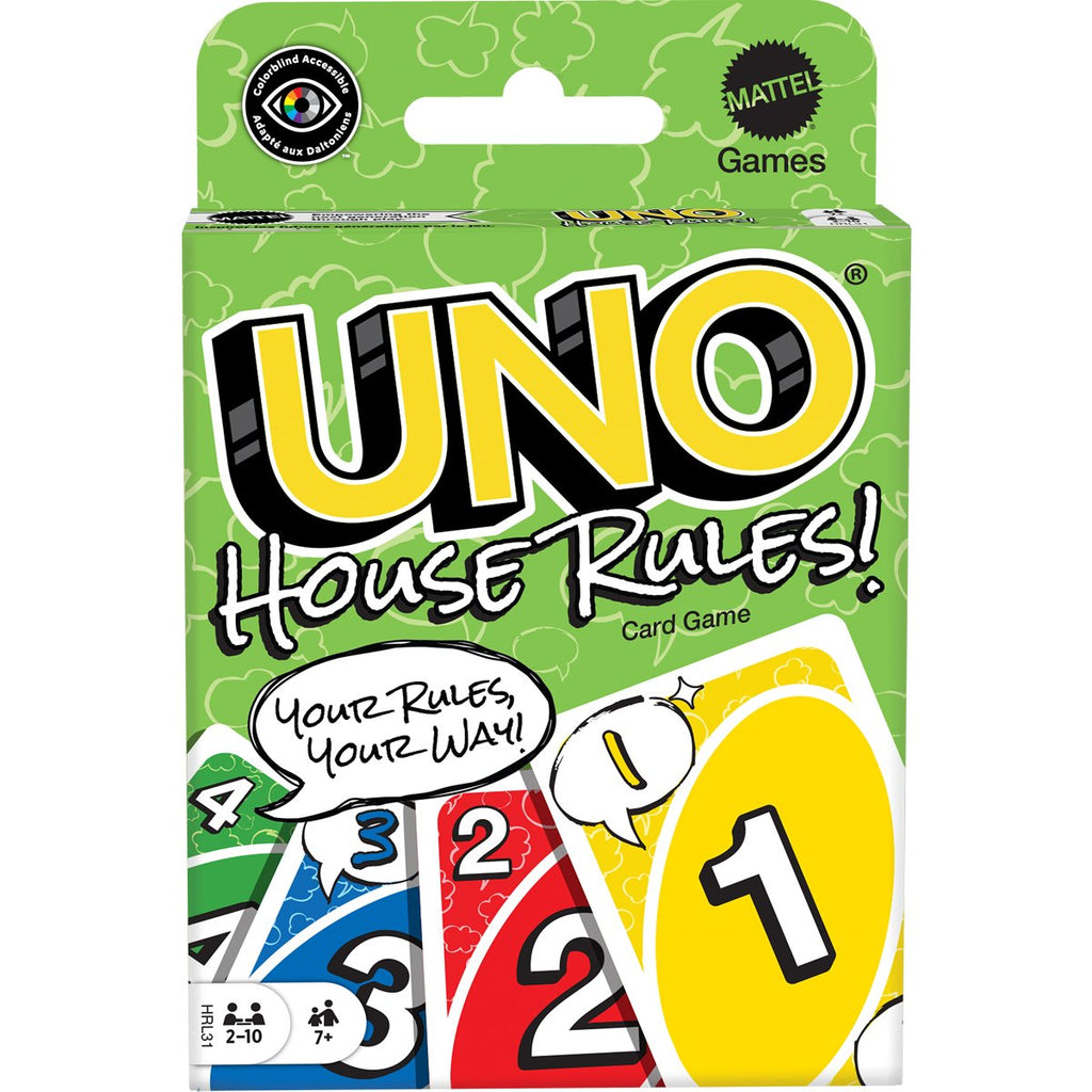 UNO House Rules Card Game