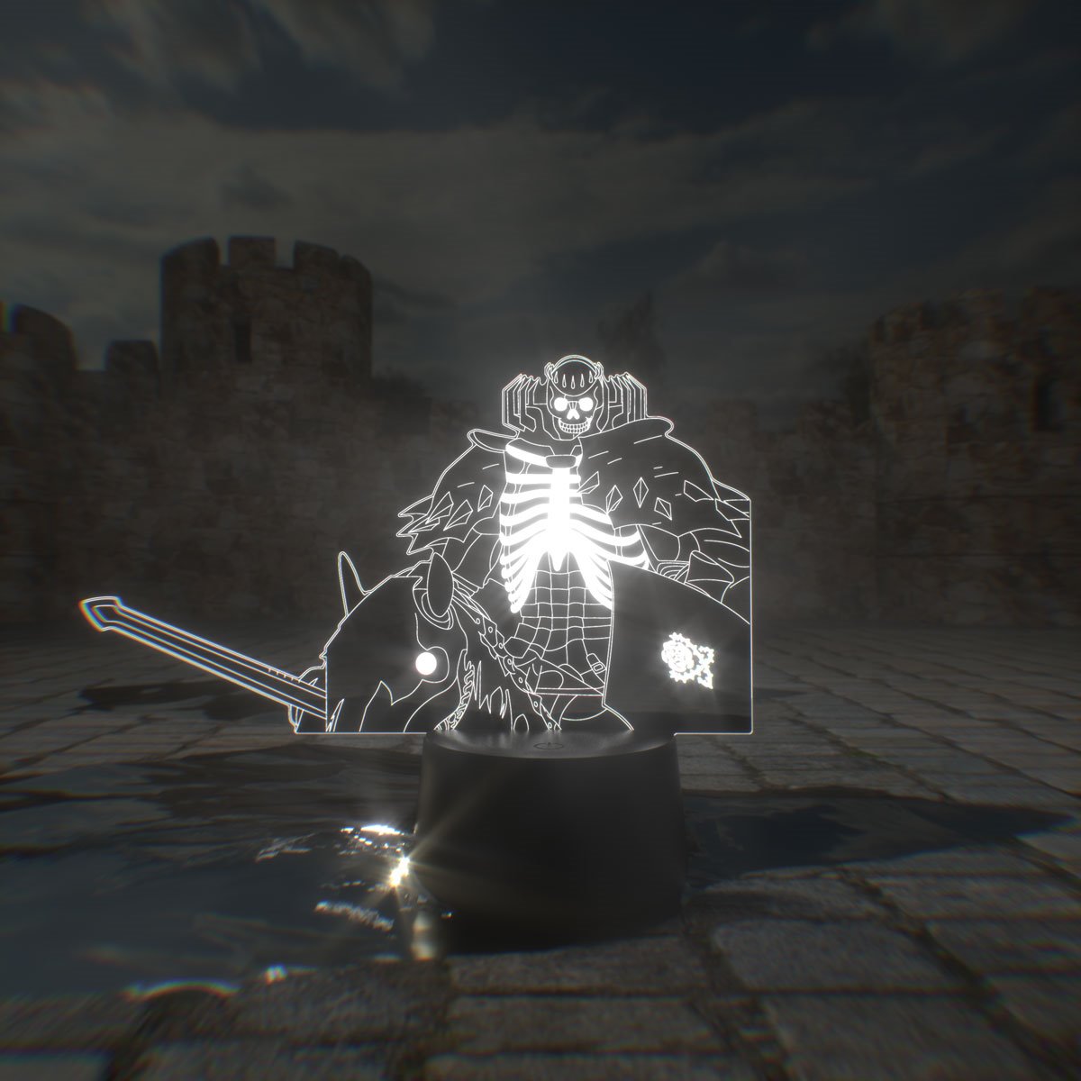 Berserk Skull Knight Otaku Lamp