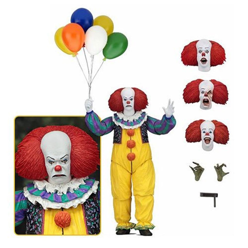 IT Ultimate Pennywise 1990 7-Inch Action Figure