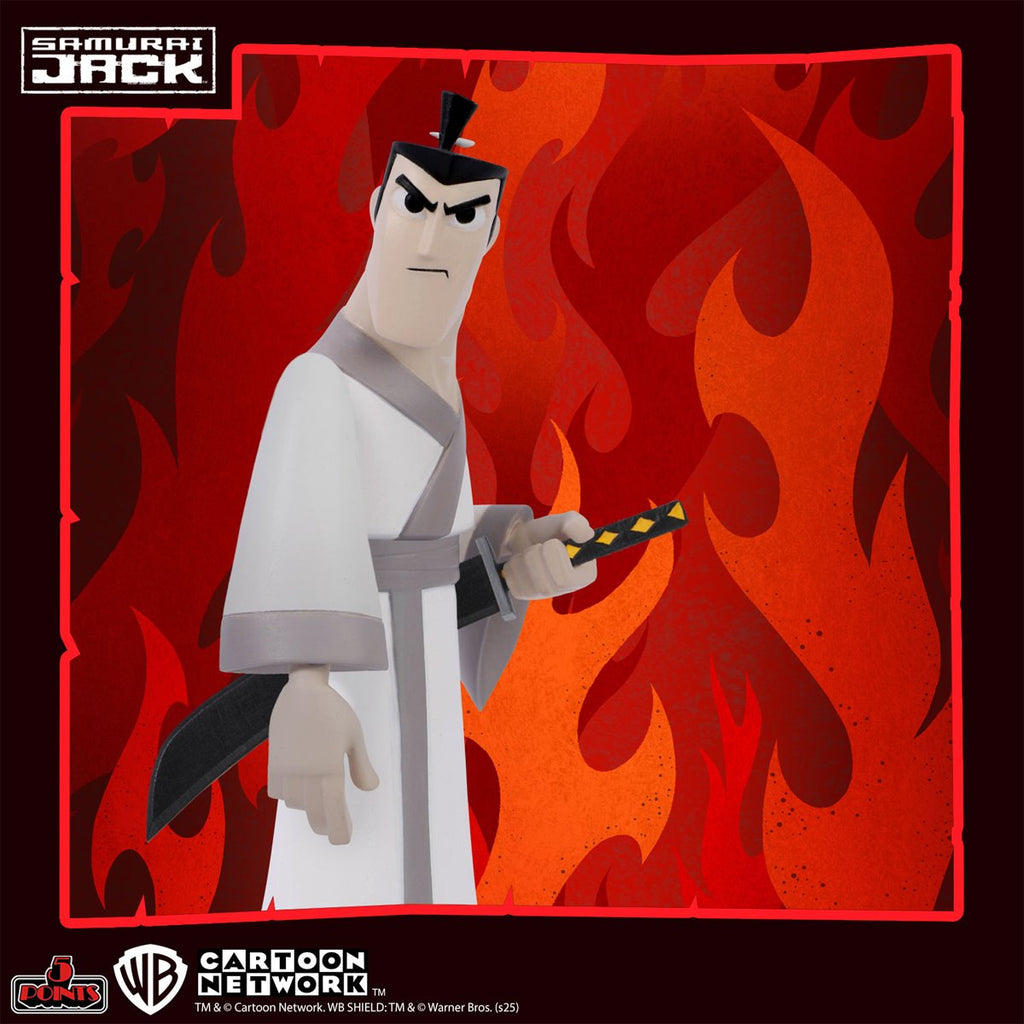 Samurai Jack 5 Points Action Figure Deluxe Set of 3