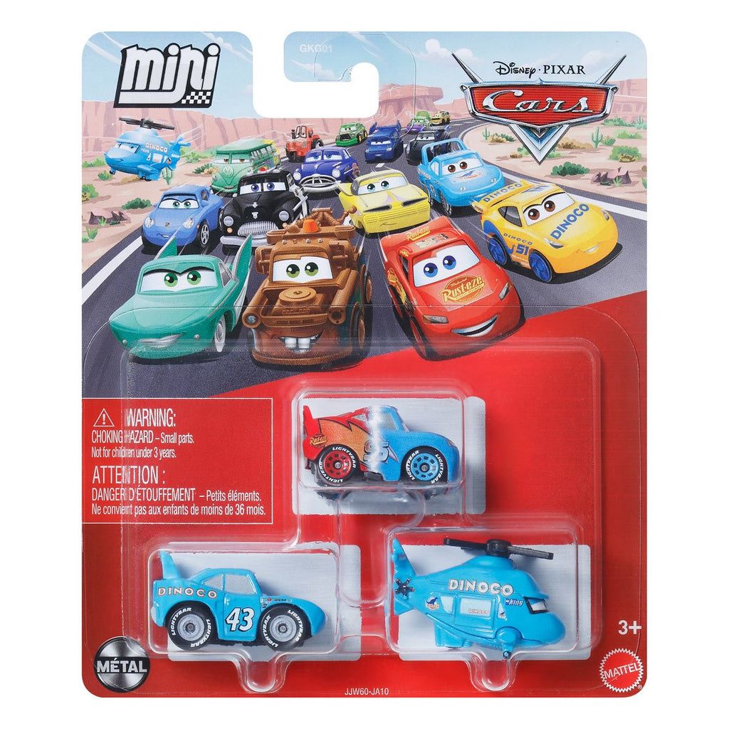 Cars Mini Racers 3-Pack 2026 Mix 2 Case of 6