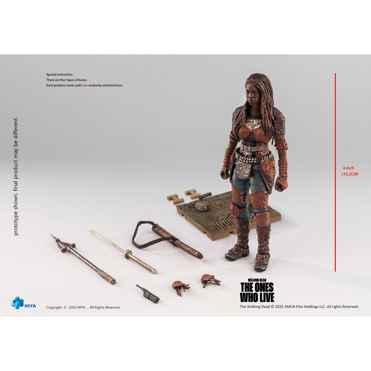 The Walking Dead: The Ones Who Live Michonne Exquisite Mini Series 1:18 Scale Action Figure
