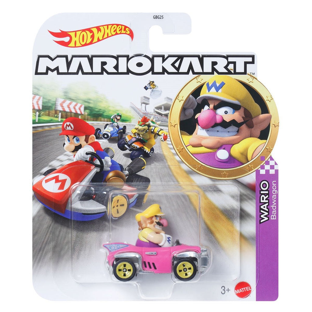 Mario Kart Hot Wheels 2025 Mix 6 Vehicle Case of 8