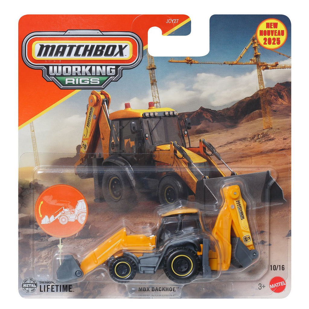 Matchbox Real Working Rigs 2025 Wave 4 Case of 6