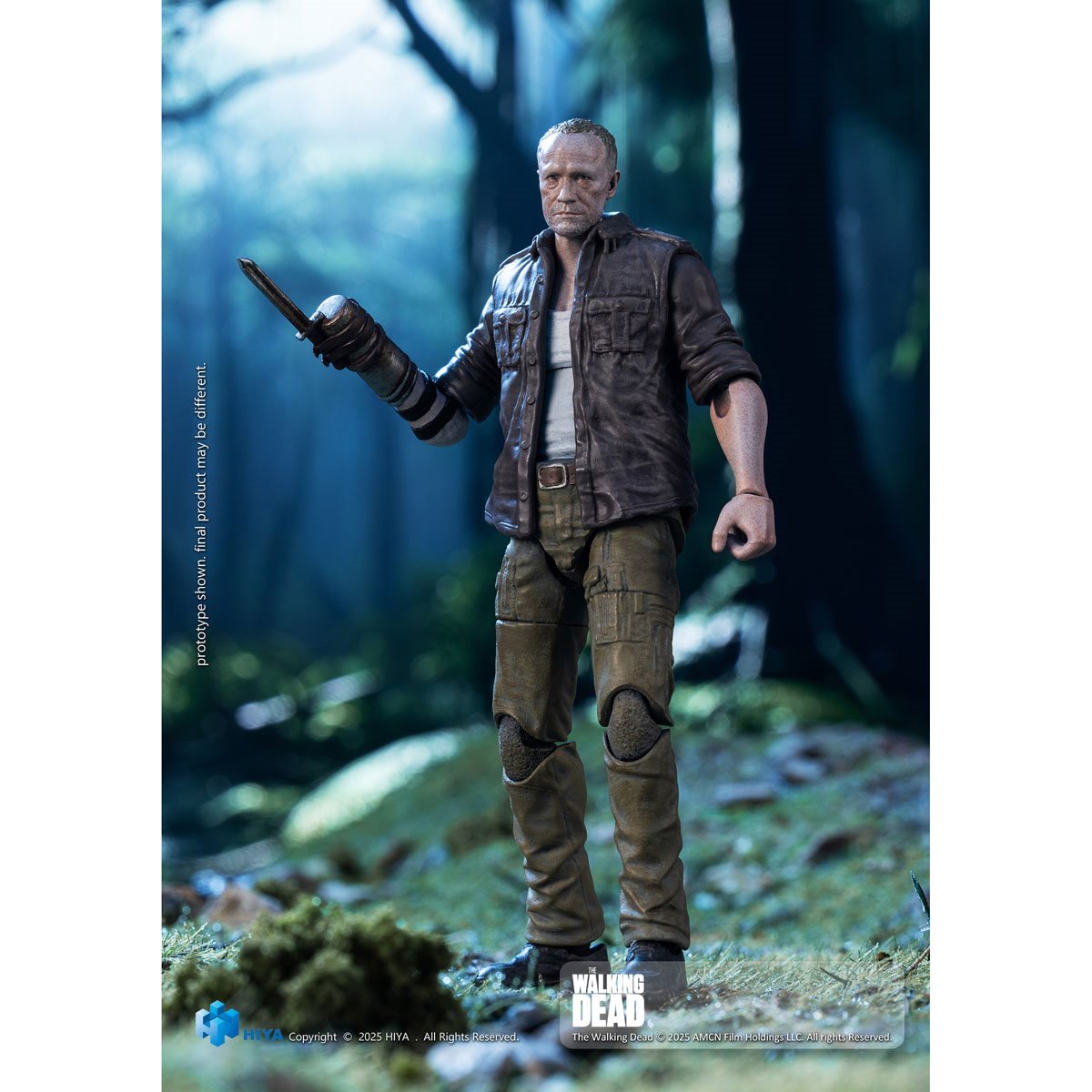 The Walking Dead Merle Dixon Exquisite Mini Series 1:18 Scale Action Figure