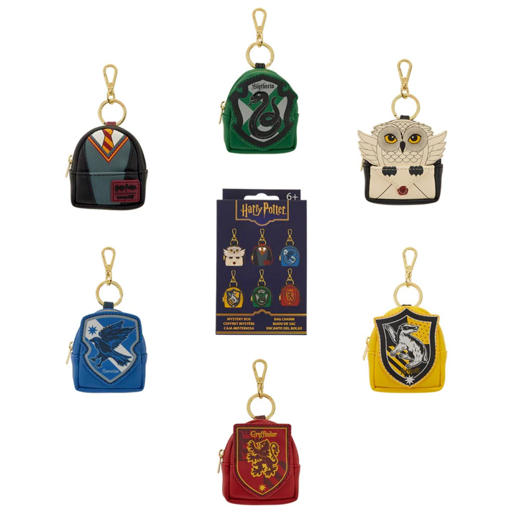 Harry Potter Cosplay Mystery Mini-Backpack Bag Charm Case of 15