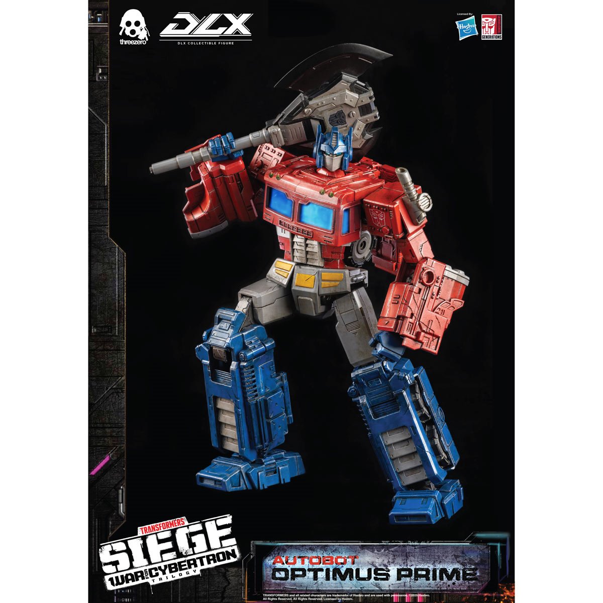 Transformers War for Cybertron Trilogy Optimus Prime DLX Action Figure