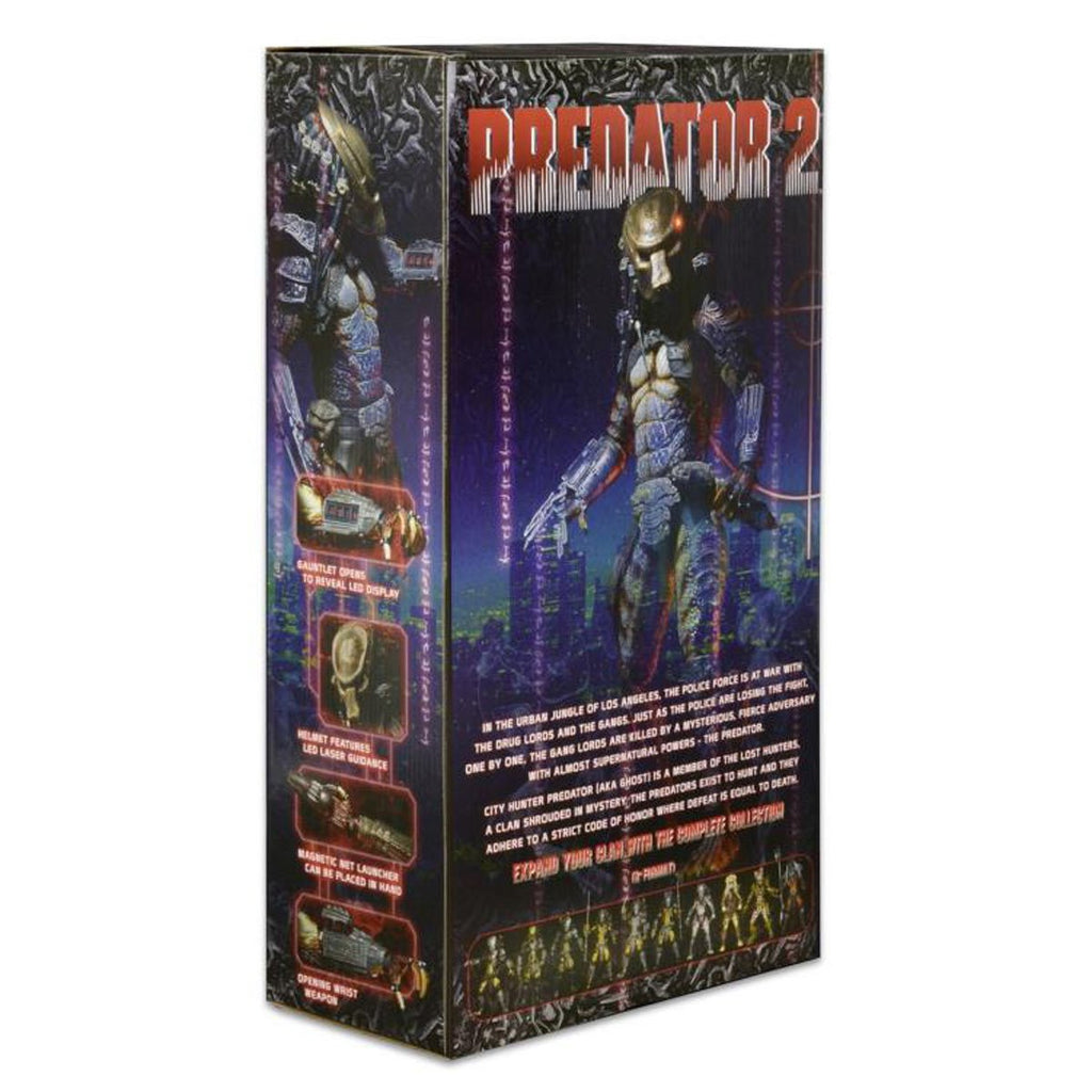 Predator City Hunter Light-Up 1:4 Scale Action Figure