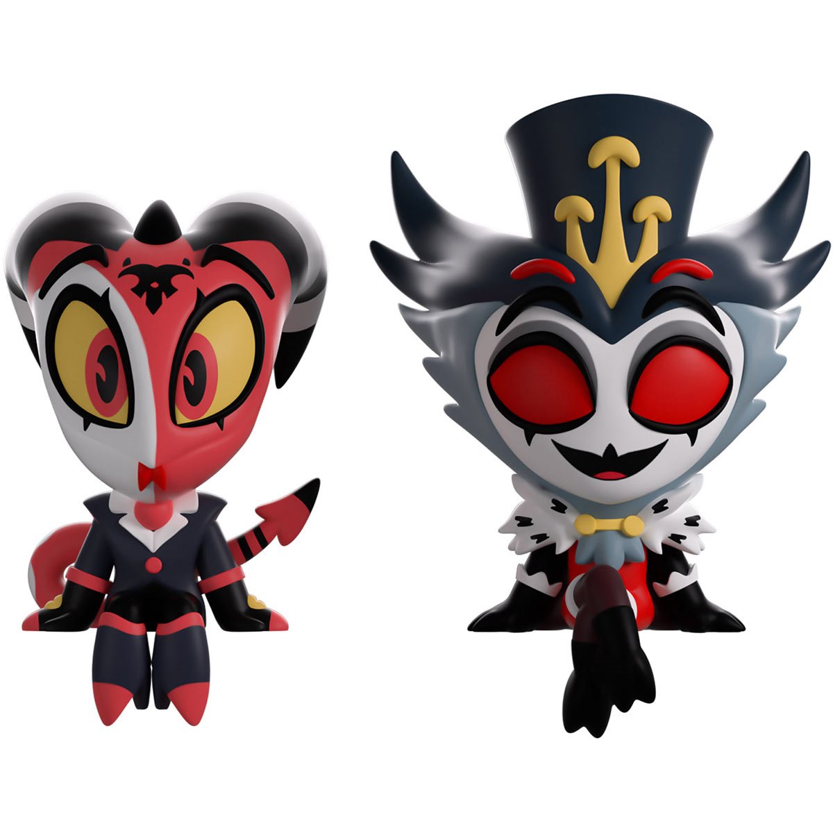 Helluva Boss Collection Blitzo & Stolas Monitor Buddiez Vinyl Figure 2-Pack #18