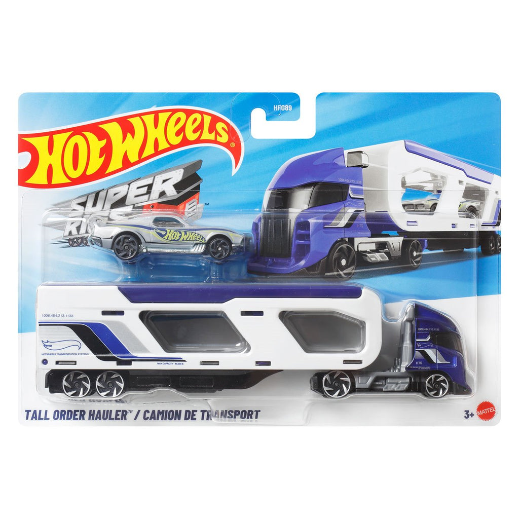 Hot Wheels Super Hauling Rig and Car 2026 Mix 1 Case of 4