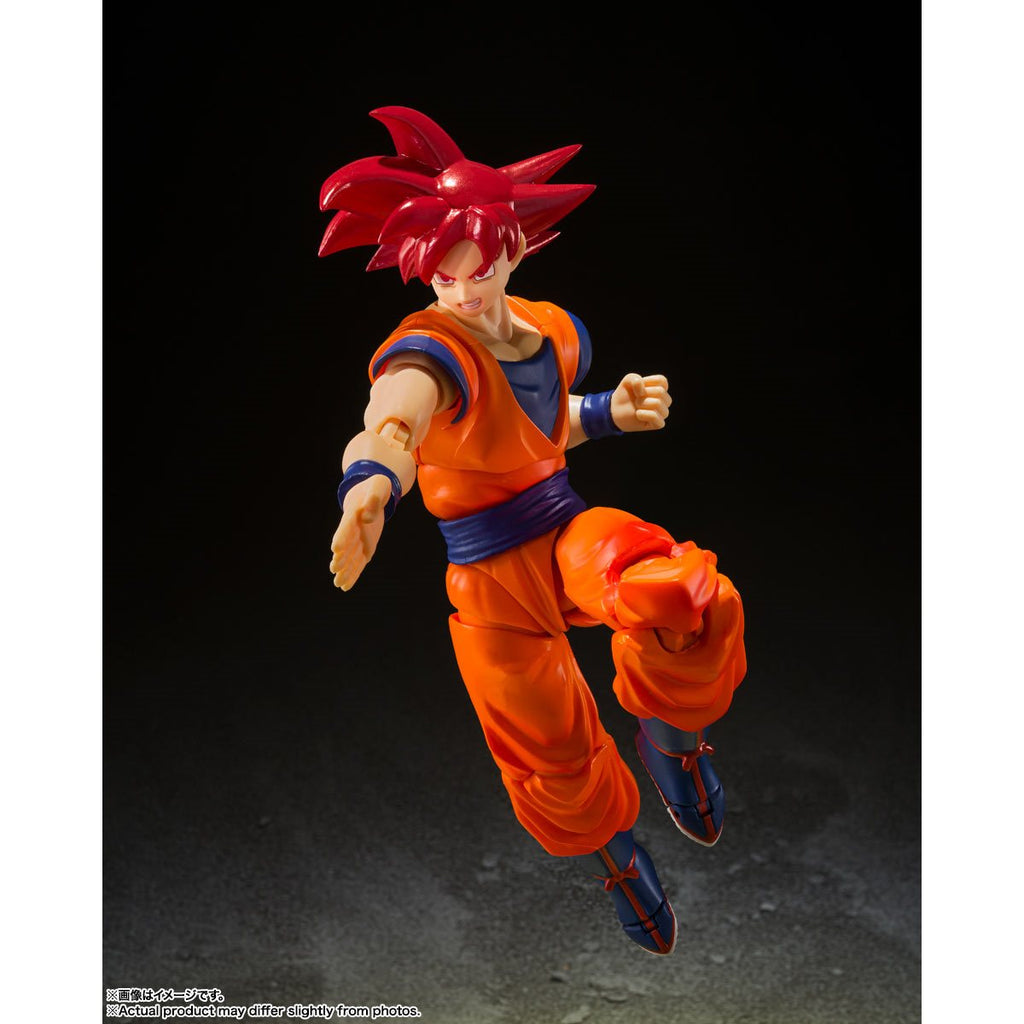 Dragon Ball Super Super Saiyan God Son Goku Instilled with the Light of Righteous Hearts S.H.Figuarts Action Figure