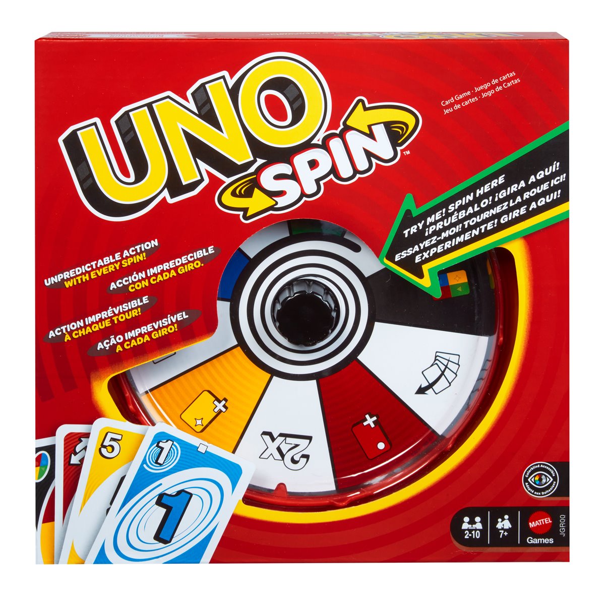 UNO Spin Card Game