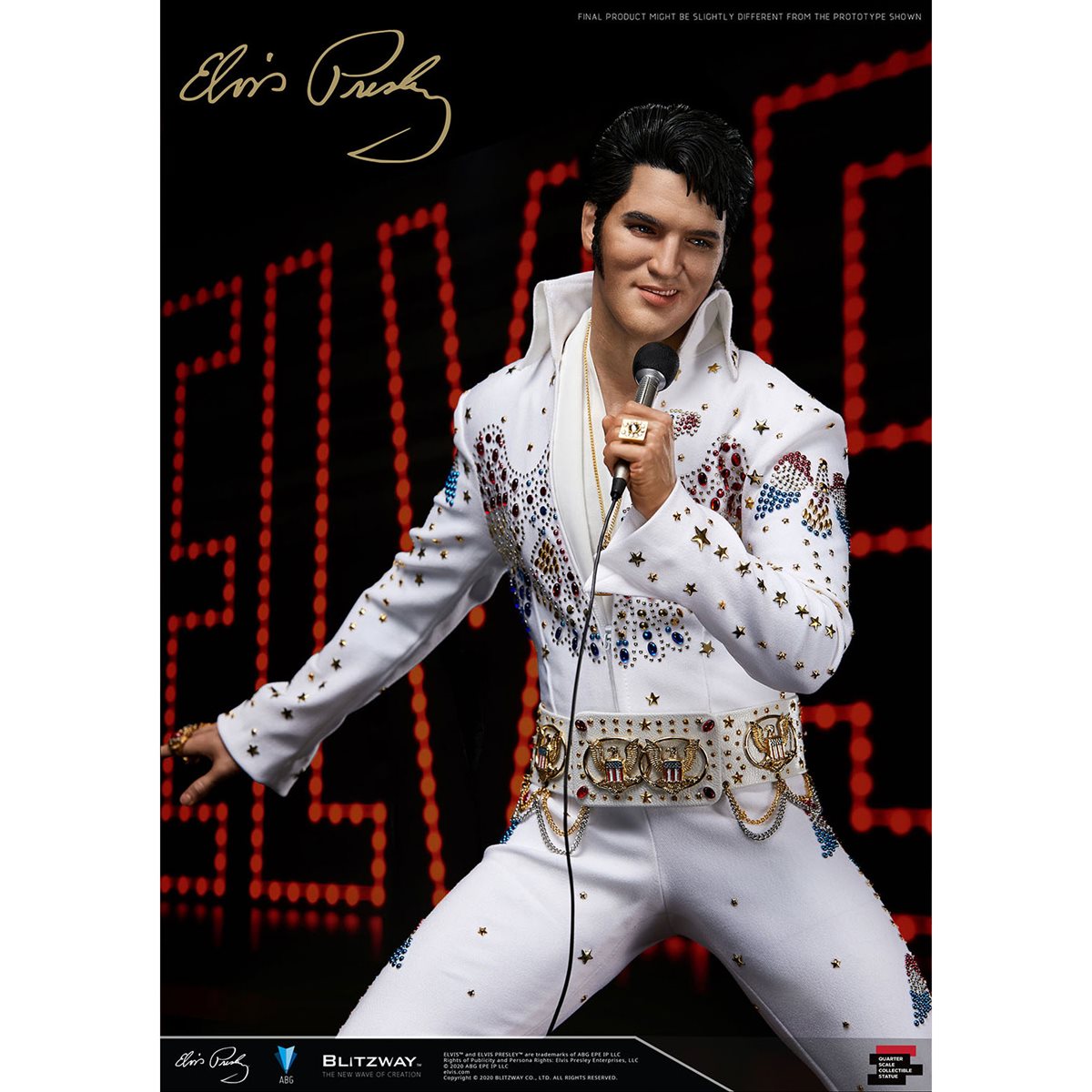 Elvis Presley Superb 1:4 Scale Statue