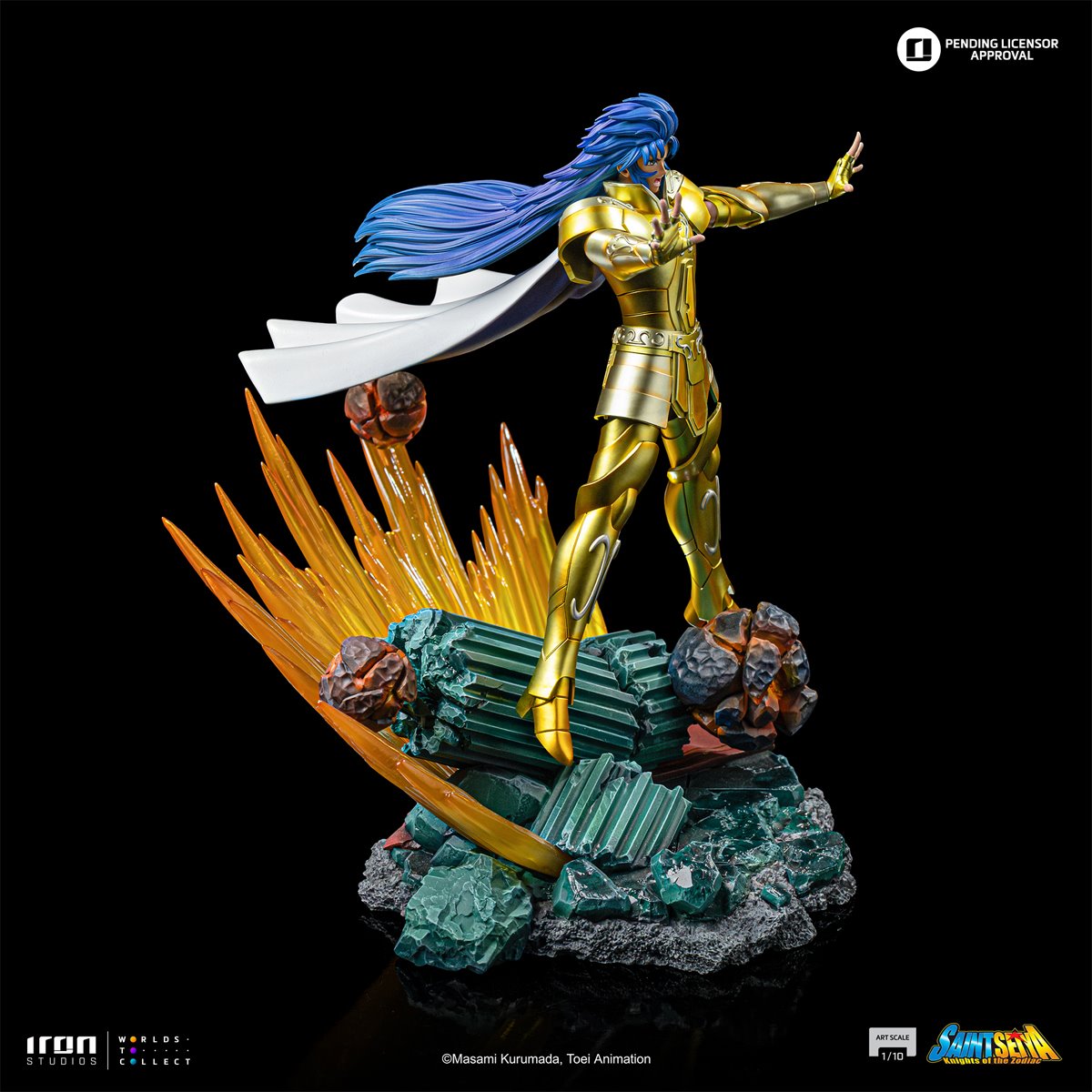 Saint Seiya Gemini Saga 1:10 Art Scale Limited Edition Statue