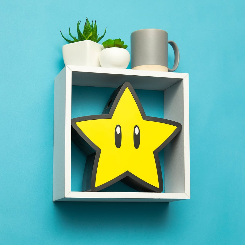 Super Mario Super Star Projection Light Lamp