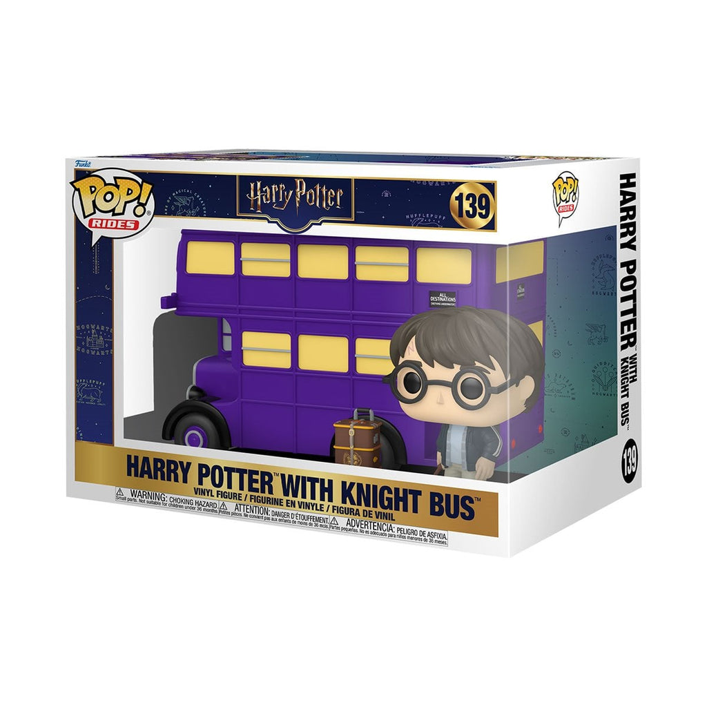 Harry Potter with Knight Bus Super Deluxe Funko Pop! Ride #139