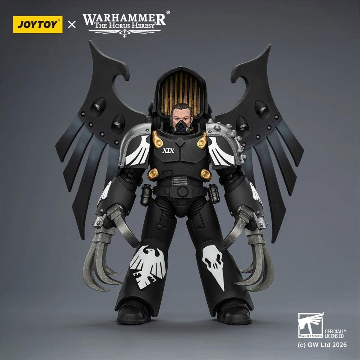 Joy Toy Warhammer The Horus Heresy Raven Guard Dark Fury Chooser of the Slain 1:18 Scale Action Figure