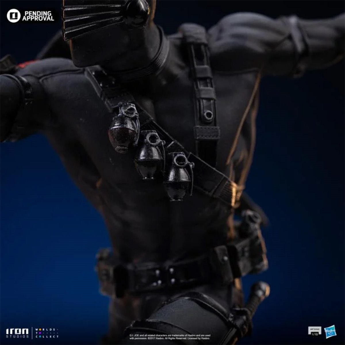 G.I. Joe Snake Eye 1:10 Art Scale Limited Edition Statue