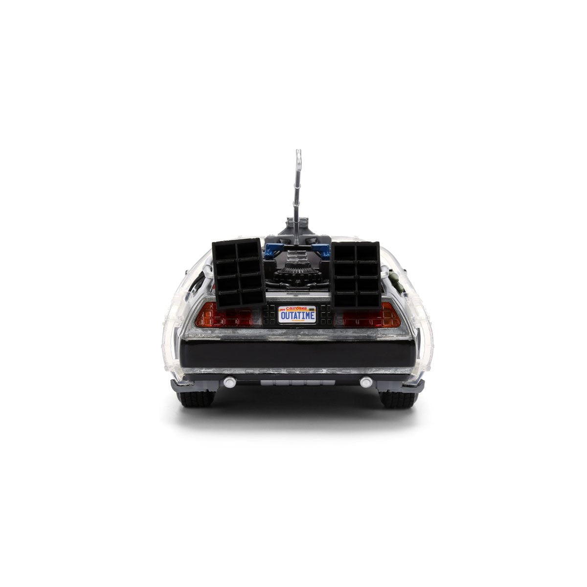 Hollywood Rides Back to the Future Time Machine 40th Anniversary 1:24 Scale Die-Cast Metal Vehicle