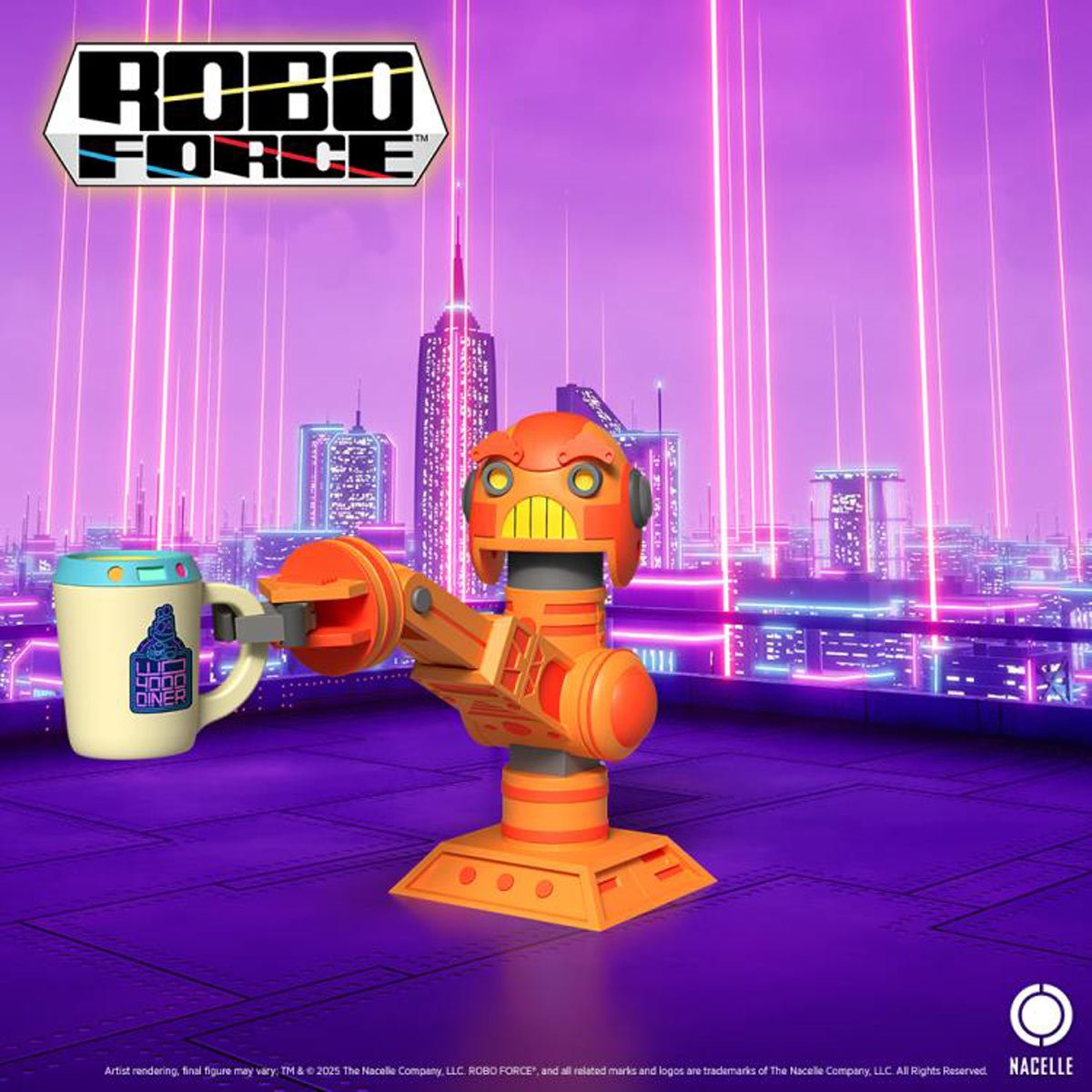 RoboForce Wave 2 CRMGN 1:12 Scale Action Figure