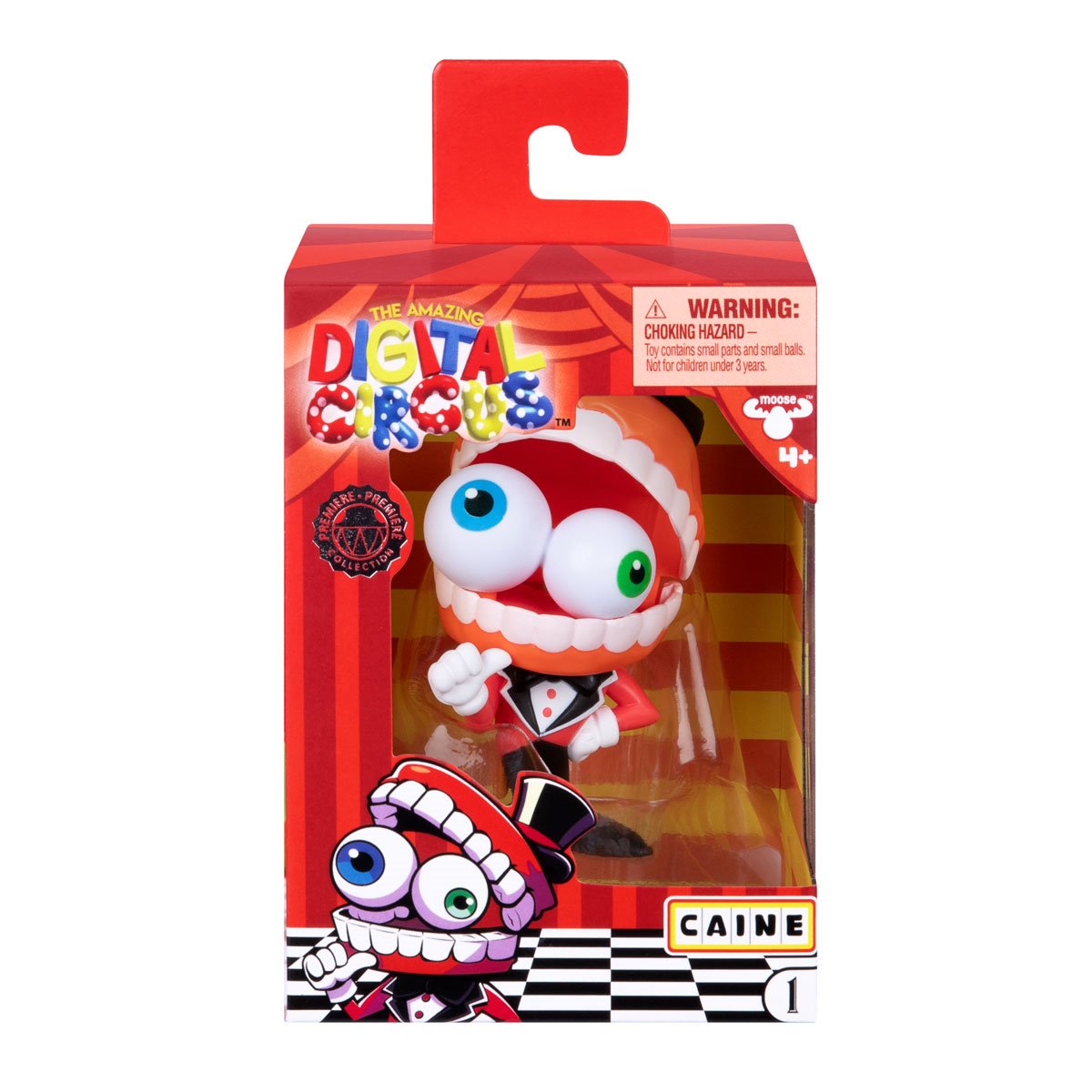 Amazing Digital Circus Caine 4-Inch Vinyl Figure