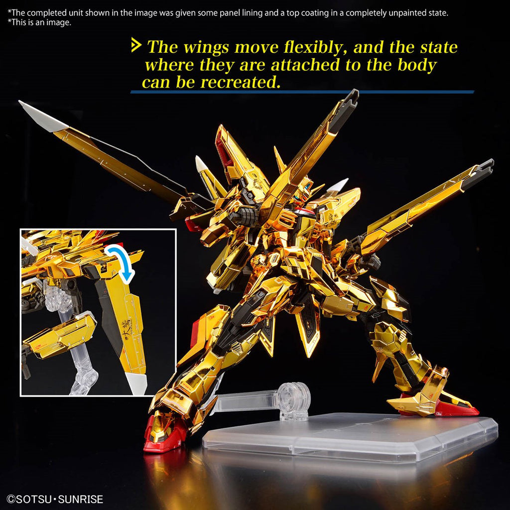 Mobile Suit Gundam Seed Destiny Akatsuki Gundam Oowashi Unit Real Grade 1:144 Scale Model Kit