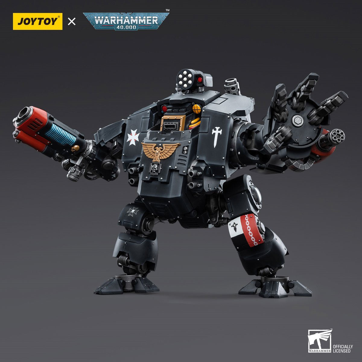 Joy Toy Warhammer 40,000 Black Templars Redemptor Dreadnought 1:18 Scale Action Figure