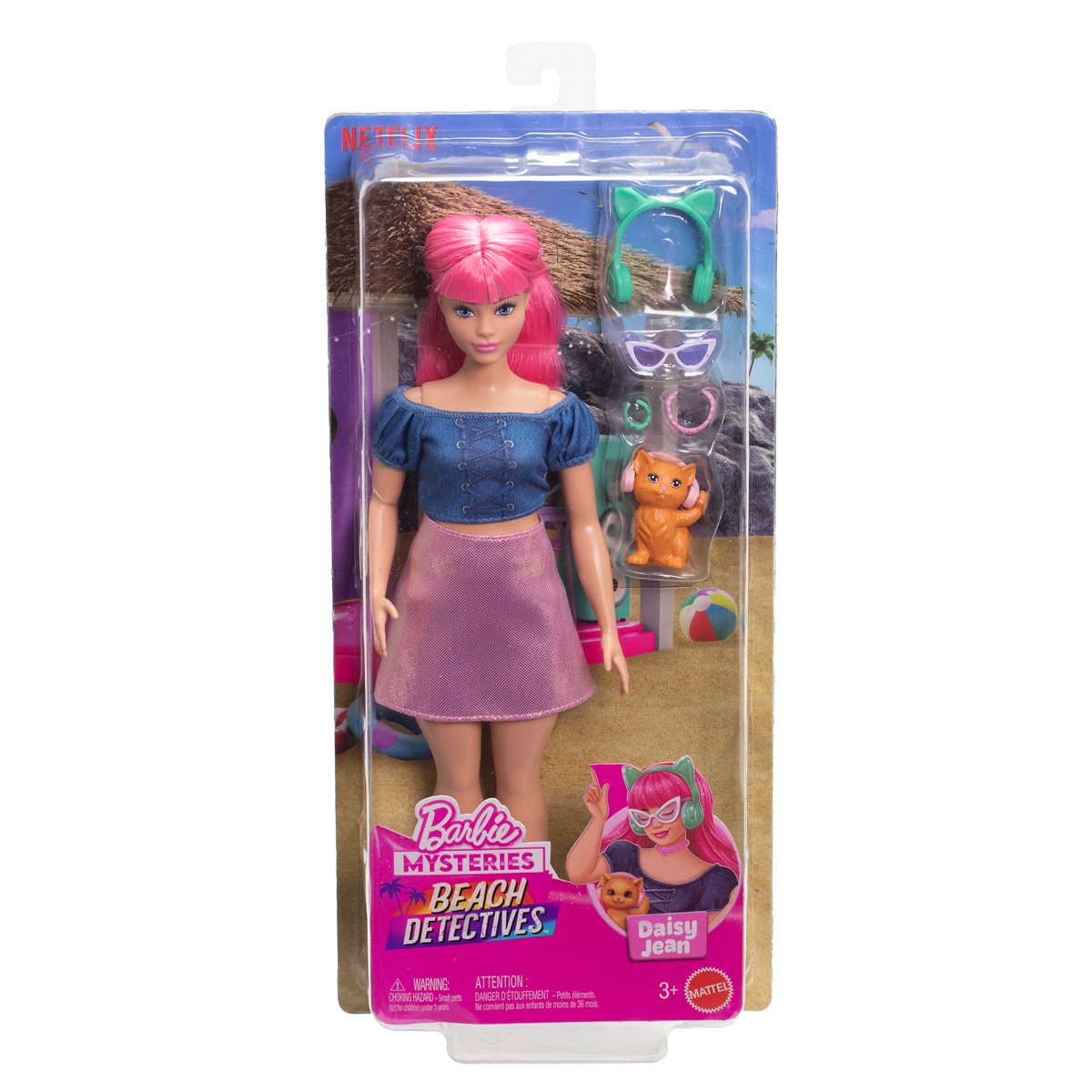 Barbie Mysteries: Beach Detectives Daisy Doll