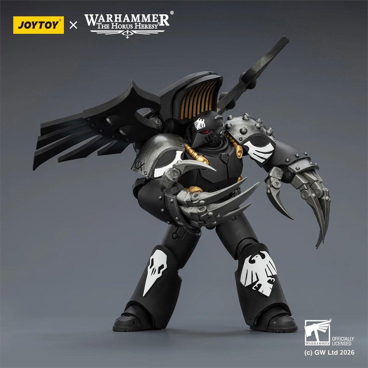 Joy Toy Warhammer The Horus Heresy Raven Guard Dark Fury with Lightning Claws 1:18 Scale Action Figure