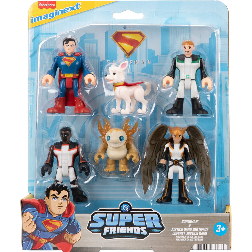 Fisher Price Imaginext Superman Justice Gang Action Figure Multipack