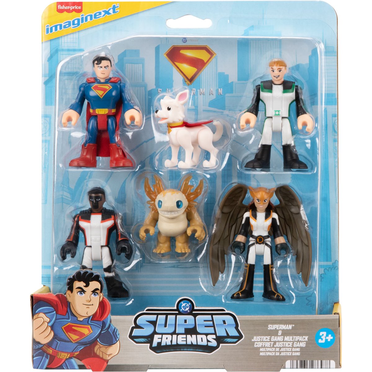 Fisher Price Imaginext Superman Justice Gang Action Figure Multipack