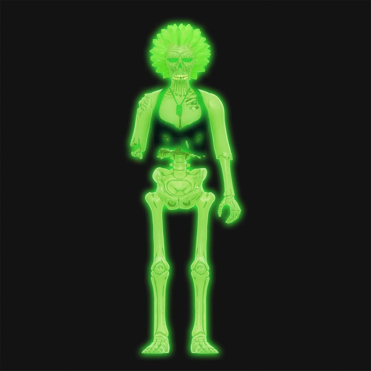 Return of the Living Dead Zombie Trash (Monster Glow in the Dark) 3 3/4-Inch ReAction Figure
