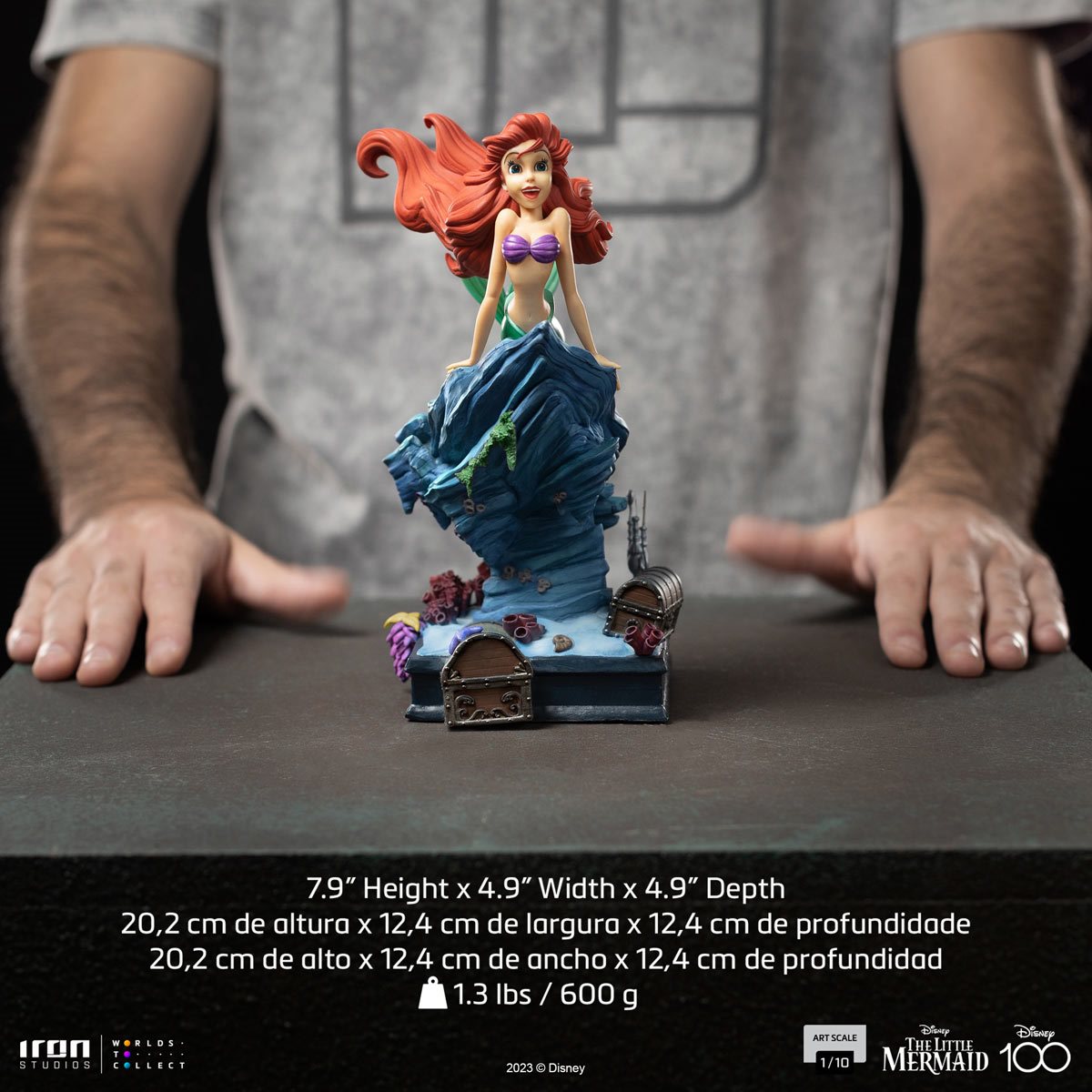 Disney 100 The Little Mermaid Art Scale Limited Edition 1:10 Statue