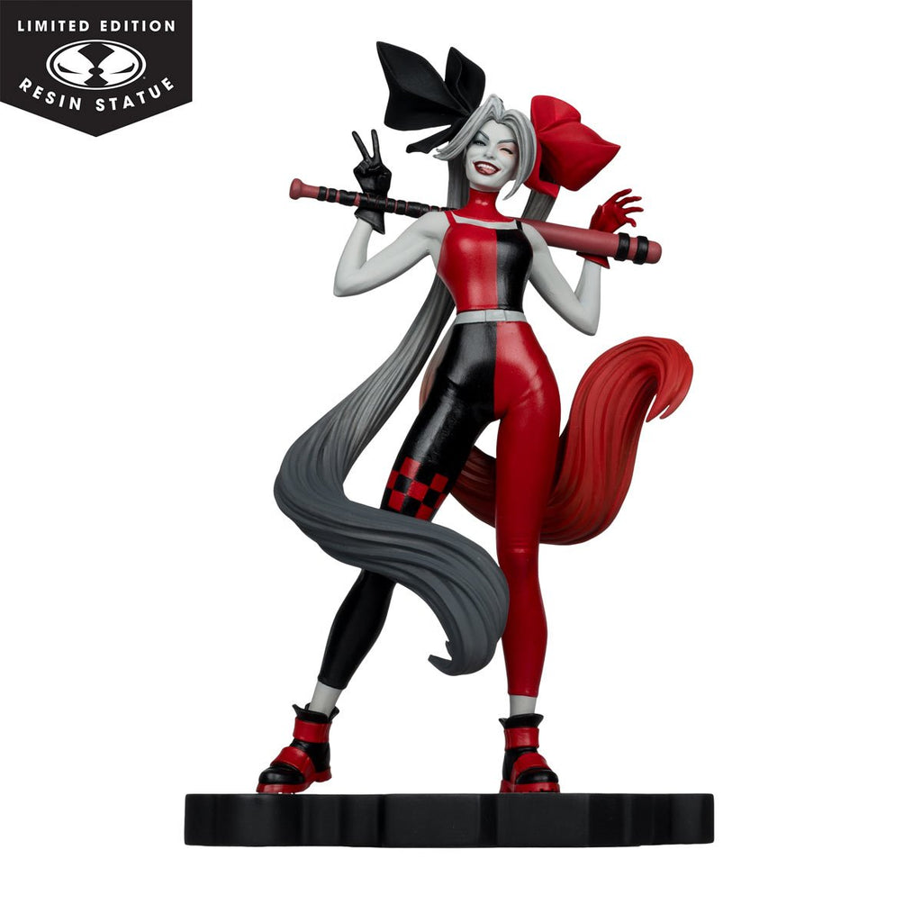 DC Direct Harley Quinn by Alex Garner Harley Quinn: Red, White, and Black 1:10 Scale Resin Statue