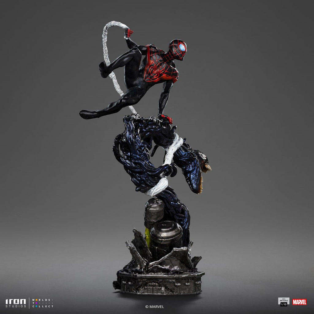 Miles Morales Spider-Man vs Villains Battle Diorama Series 1:10 Art Scale Limited Edition Statue