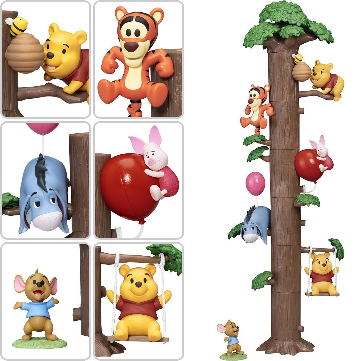 Winnie the Pooh Forest Series MEA-075 Mini-Figure Set of 6