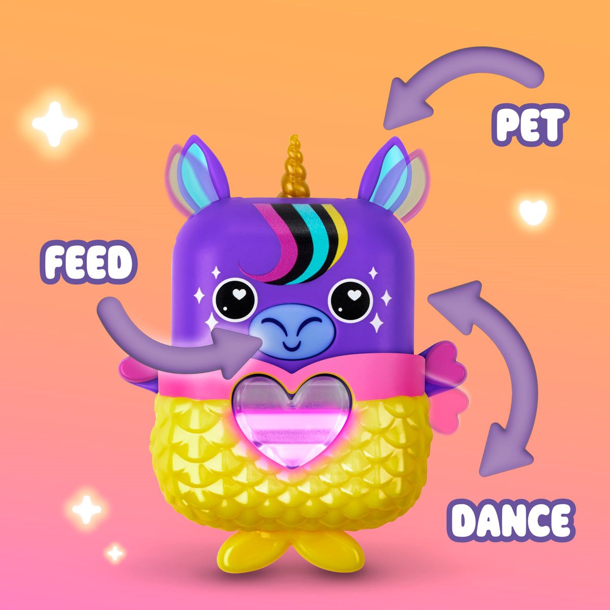 Nano-mals Stardream the Unicorn Electronic Pet Toy