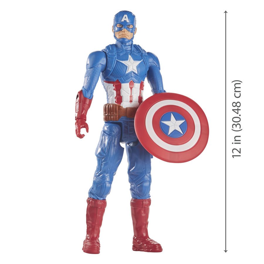 Avengers Titan Hero Series Captain America 12-Inch Action Figure