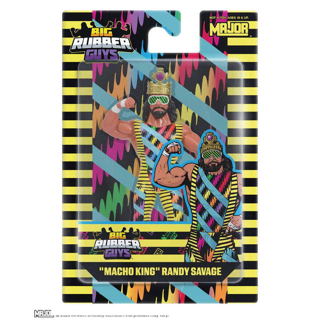 Major Big Rubber Guys Macho King Randy Savage 2026 Figure