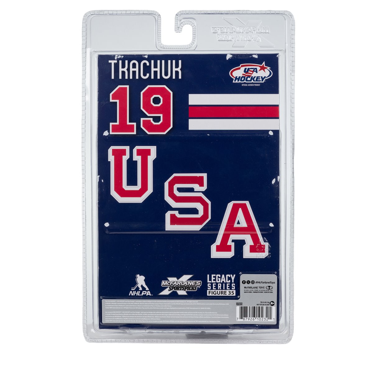 McFarlanes SportsPicks USA Hockey Matthew Tkachuk Olympics 2026 6-Inch Scale Action Figure