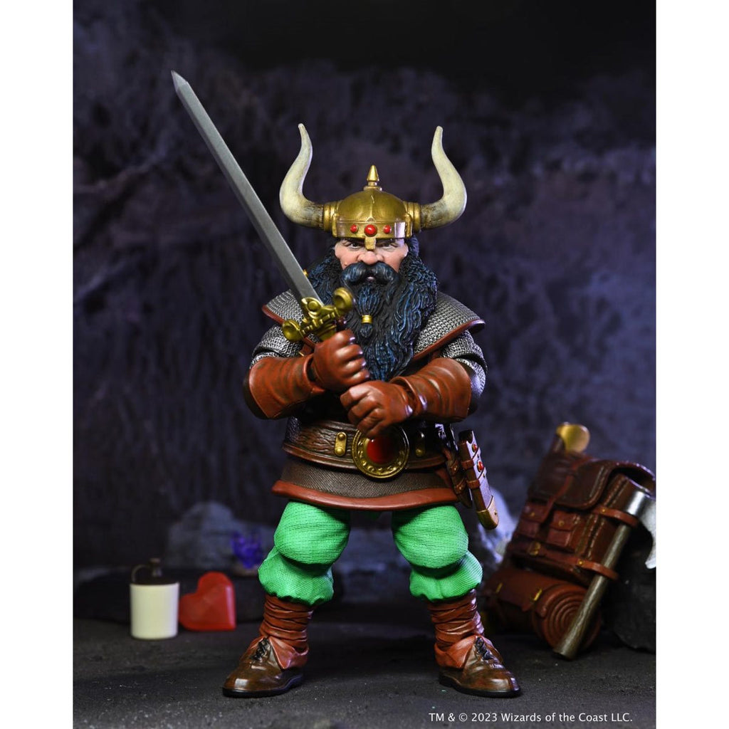 Dungeons & Dragons Ultimate Elkhorn the Good Dwarf Fighter 7-Inch Scale Action Figure