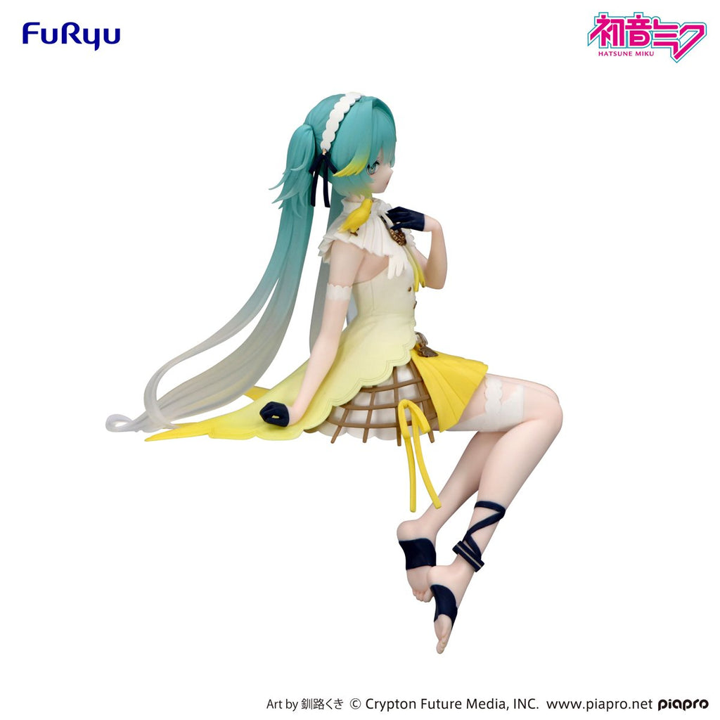 Vocaloid Hatsune Miku Canary Bird Noodle Stopper Statue