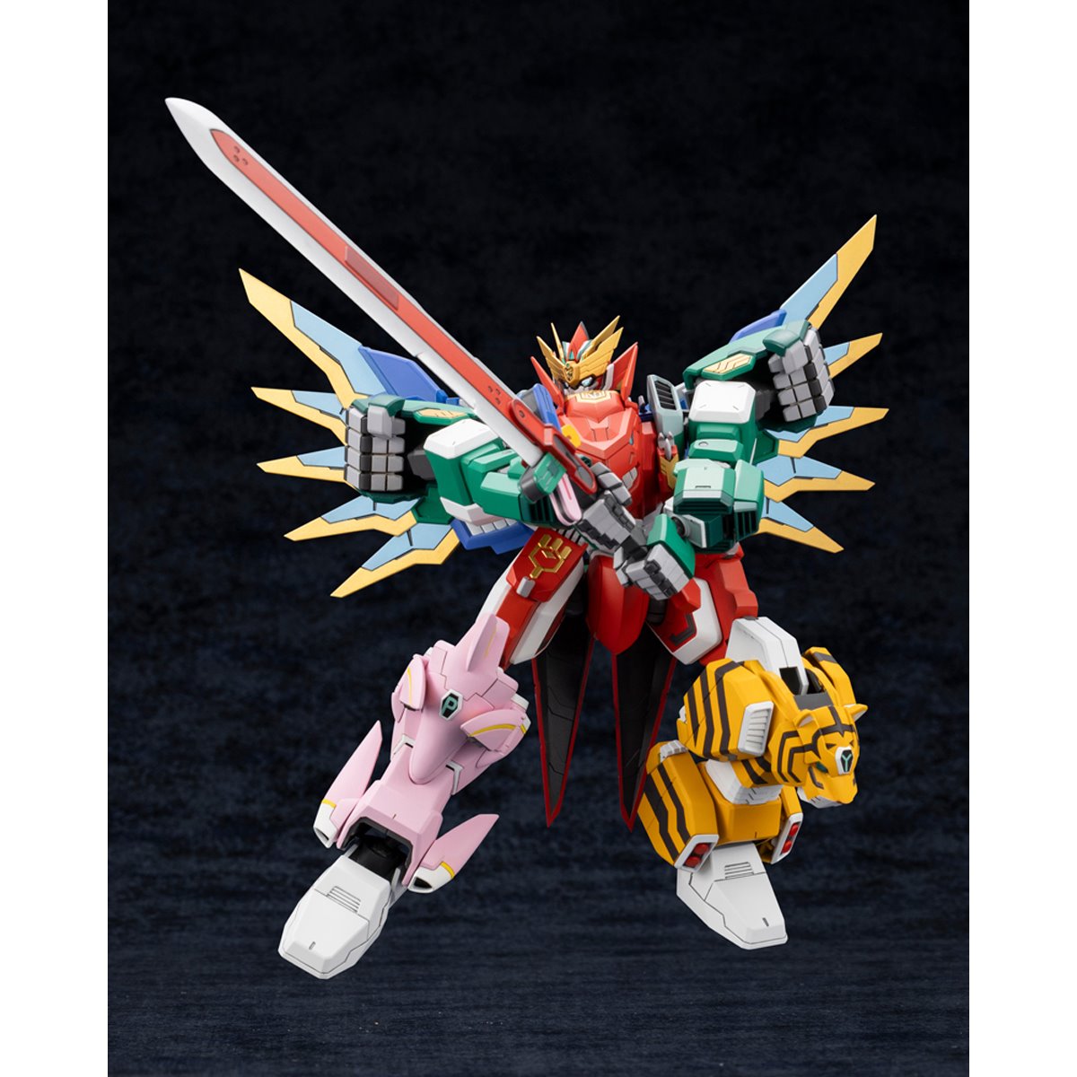 The Red Ranger Becomes an Adventurer in Another World Maximum Kizuna Kaiser Model Kit