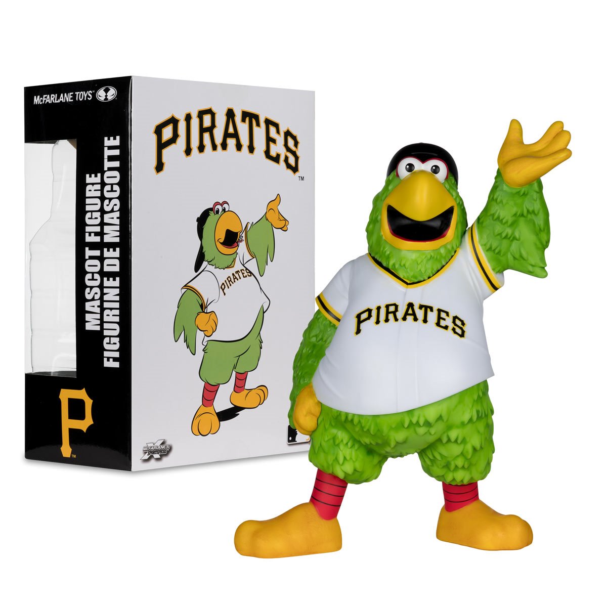 MLB SportsPicks Pittsburgh Pirates Pirate Parrot Mascot 7-Inch Posed Figure