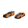 Fast and the Furious 9 Han's Mazda RX-7 and 2020 Toyota GR Supra 1:32 Scale Die-Cast Metal Vehicle 2-Pack