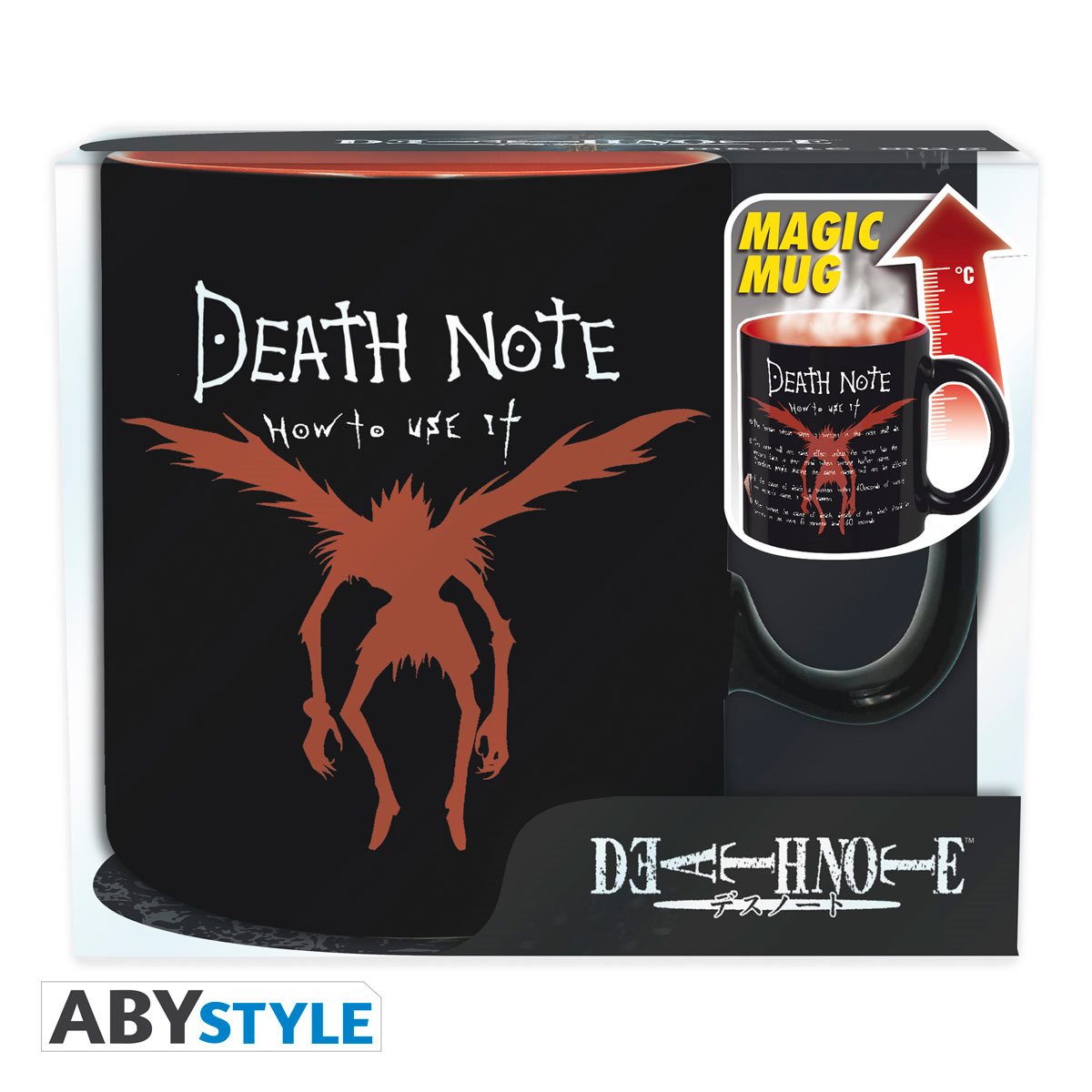 Death Note Light and Ryuk Heat-Change 16oz. Mug