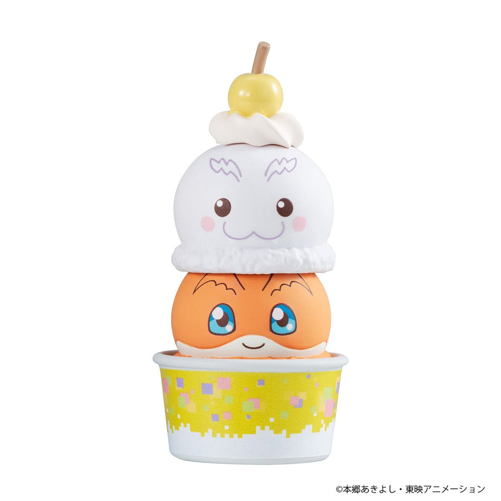 Digimon Adventure Stack Up and Change Tsumichen Mini-Figure Case of 8
